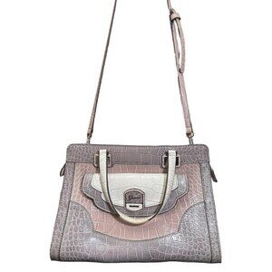 Y2K vintage Guess pastel pink and purple shoulder bag